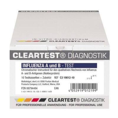 Influenza Typ A und B 10 Tests