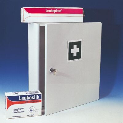 Verbandschränke leer