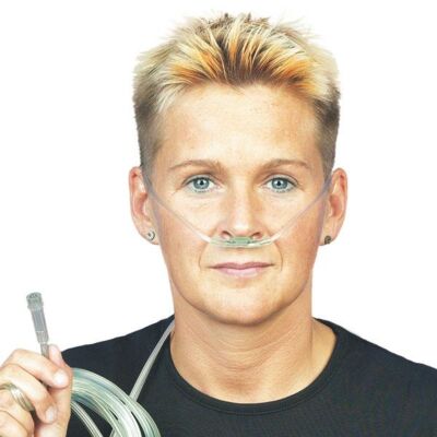 Sauerstoff-Brille Soft mit Verbindungsschlauch 0,5 m Nasenbrille