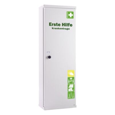 Verbandschrank NovoLine 3 leer und Erste-Hilfe-Trage Verbandschränke NovoLine 3 Erste-Hilfe-Trage und leer