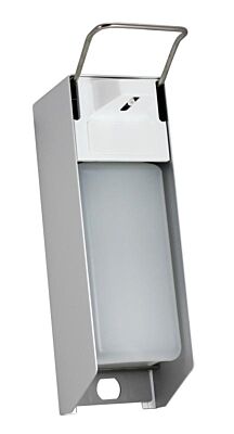 Wandspender Metall 1000 ml kurzer Armhebel Autoklavierbarer Desinfektionsmittel- und Seifenspender