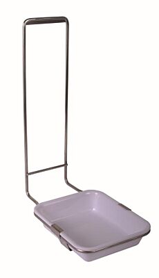 Schalenhalter mit Kunststoffschale für alle 500 ml Spender Schalenhalter Edelstahl f. alle Spender