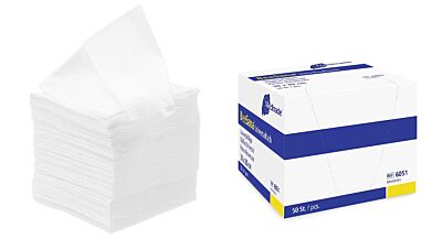 Beesana Universaltuch soft 30 x 30cm weiß 50 Stück Einmaltücher zur Hautpflege