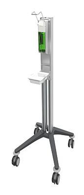 bravo Hygienewagen 1 mit grauen Dekorstreifen Der smarte und agile Gerätewagen