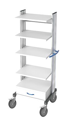 swingo 60 Endoskopiewagen Holz-Kunststoff Der profilstarke und robuste Gerätewagen