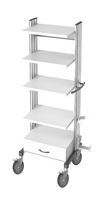 swingo-clinic 60 MIC-Wagen Metall Der profilstarke und robuste Gerätewagen