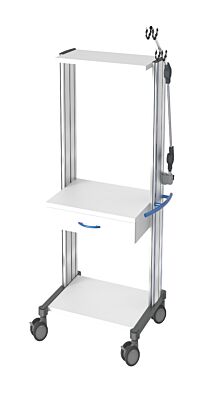 swingo Ergometrie-/Reizstromwagen Der profilstarke und robuste Gerätewagen