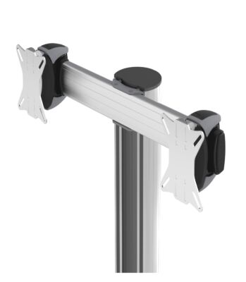 alegro Halter für Doppelmonitoring für Gerätewagen fuego Zubehör für Vielzweckwagen