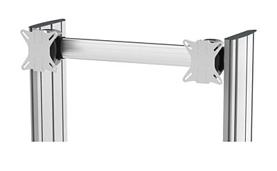 alegro Halter für Doppelmonitoring an swingo 60 Zubehör für den Gerätewagen swingo