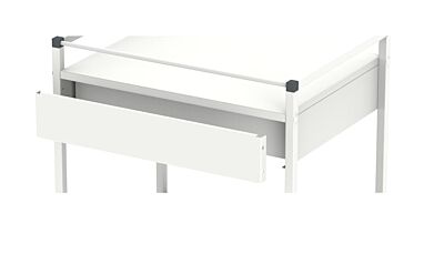 Schubladen-Rückblende für Gerätewagen 08/16 Zubehör für Vielzweckwagen