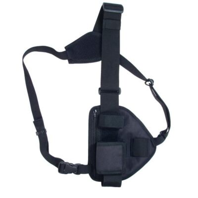 CHEST Funkgeräte-Harnisch schwarz Für Feuerwehr und Rettungsdienst