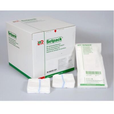 Setpack Mullkompressen RK 10 x 10 cm 12-fach 18 x 20 Stück