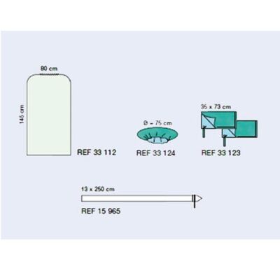 Raucodrape Geräteabdeckungen steril OP-Abdeckung