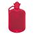 Wärmflasche medizinisch mit Griff Halblamelle 2,0 l rot Laminierte und farbige Wärmflaschen