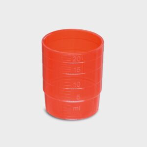 Mehrweg-Medikamentenbecher rot 60 Stück