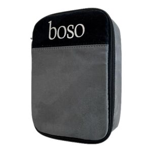 Etui für boso medicus exclusive grau/schwarz