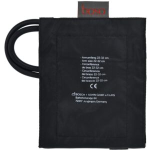 Klettenmanschette Einschlauch Gr. M schwarz Armumfang 22-32 cm