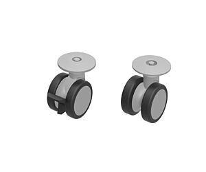 Aufpreis für 4 Rollen am Gerätewagen bravo Zubehör für den Gerätewagen bravo