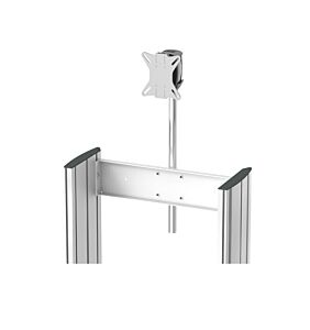alegro Halter für Monitor auf Quertraverse an swingo Zubehör für den Gerätewagen swingo